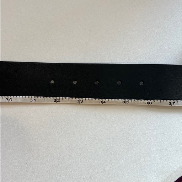 Target - mid-century, modern, black faux leather belt - Picture 8 of 8